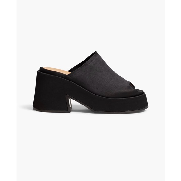 GANNI Satin Platform Mules - Picture 8 of 12